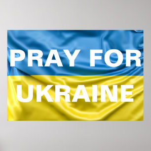 Pray For Ukraine Poster
