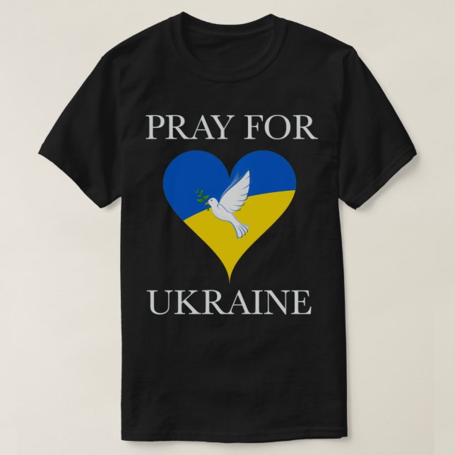 Pray For Ukraine Pullover  (Design Front)