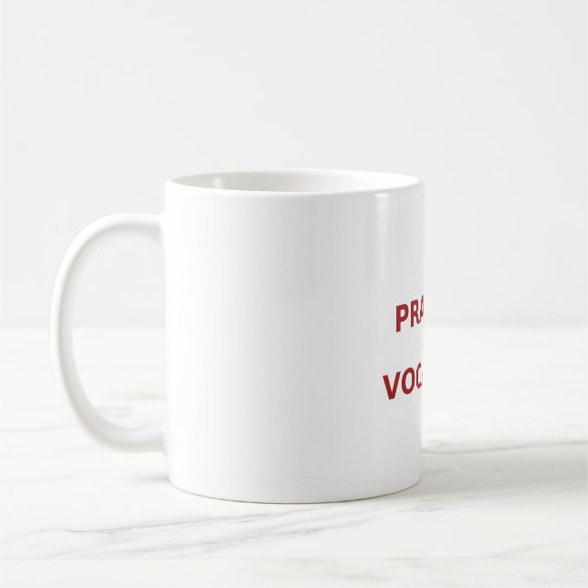 Pray for Vocations Coffee Mug (Left)