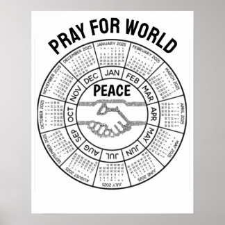 Pray For World Peace Wall Art