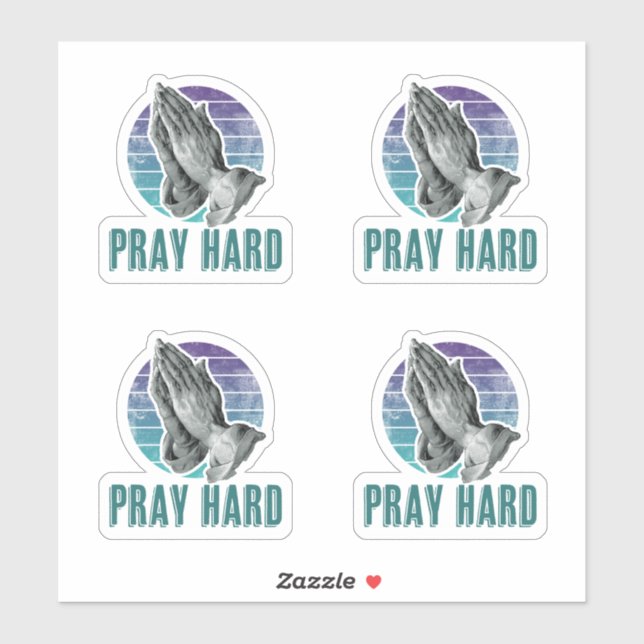 Pray Hard Albrecht Dürer Praying Hands Art (Sheet)