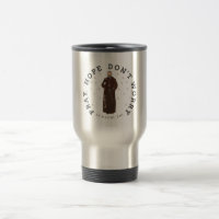 Pray Hope Don't Worry Padre Pio Travel Mug