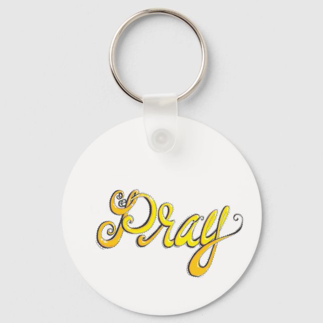 Pray Key Ring (Front)