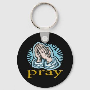 Pray Key Ring