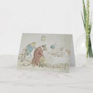 Pray, Miss Mouse, will you give us some beer' Card