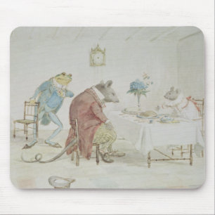 Pray, Miss Mouse, will you give us some beer' Mouse Pad