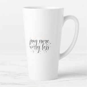 Pray More Worry Less Mug