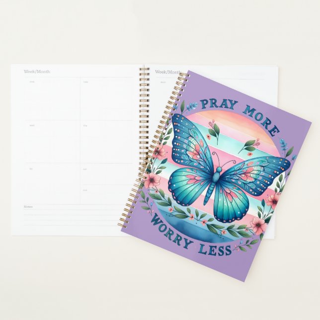 Pray More Worry Less Planner (Display)