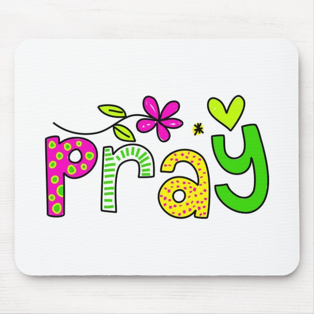 Pray Mouse Pad (Front)