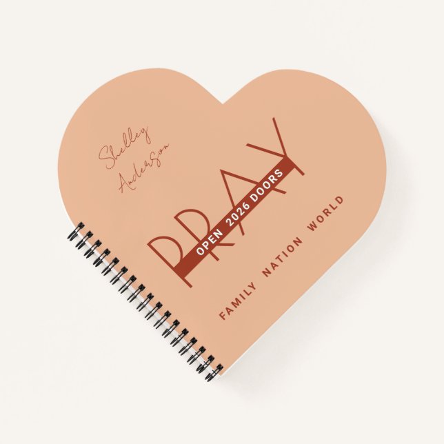 Pray Open Doors 2024 Notebook (Front)