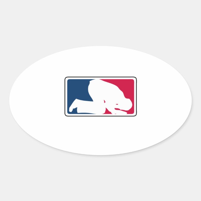 Pray Oval Sticker (Front)