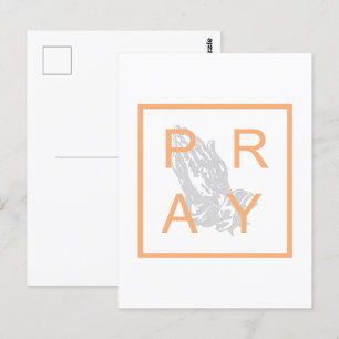 PRAY POSTCARD