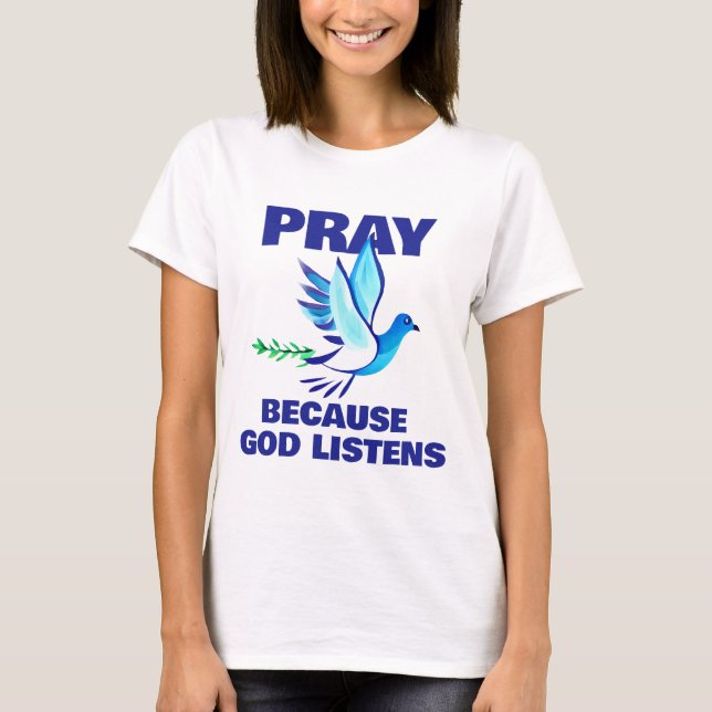 PRAY Poster T-Shirt (Front)