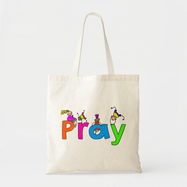 Pray Tote Bag (Front)