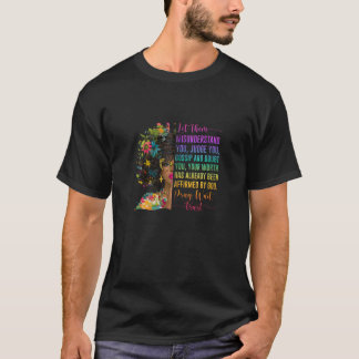 Pray Wait Trust Affirmed By God Jesus Christian Bl T-Shirt