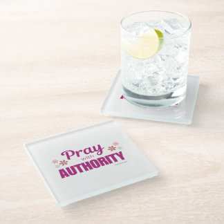 Pray with Authority Coasters