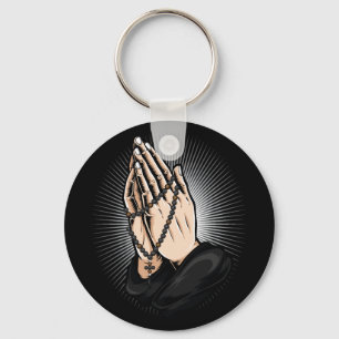 Pray with Komboskini Orthodox Key Ring