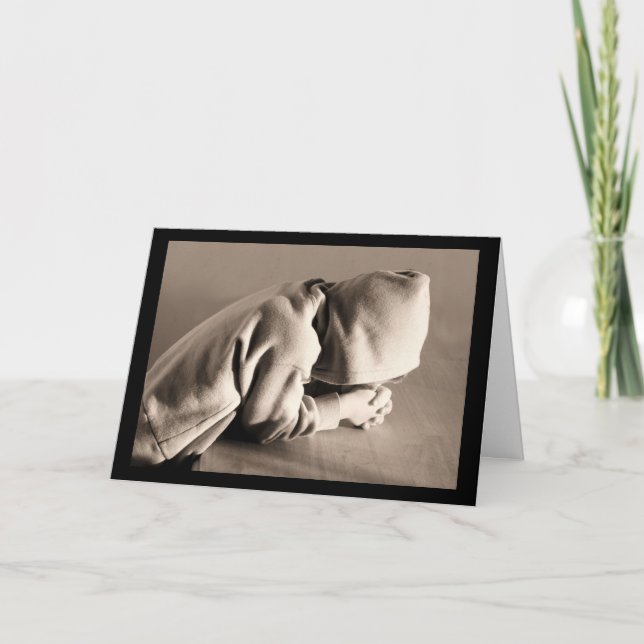 Pray Without Ceasing Greeting Card (Front)