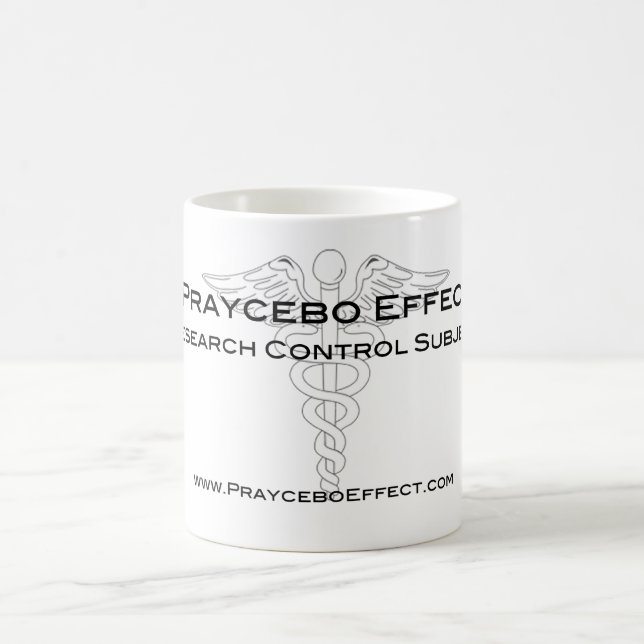 Praycebo Effect - Research Control Subject Coffee Mug (Center)