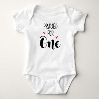 Prayed for One Twins Baby Bodysuit