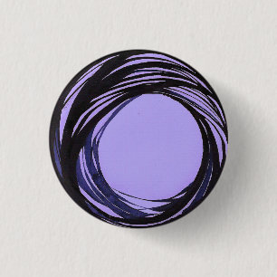Prayer Bead Button Blue/Violet