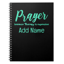 Prayer Beats Therapy Funny Personalised