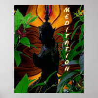 Prayer Buddha Meditation Poster