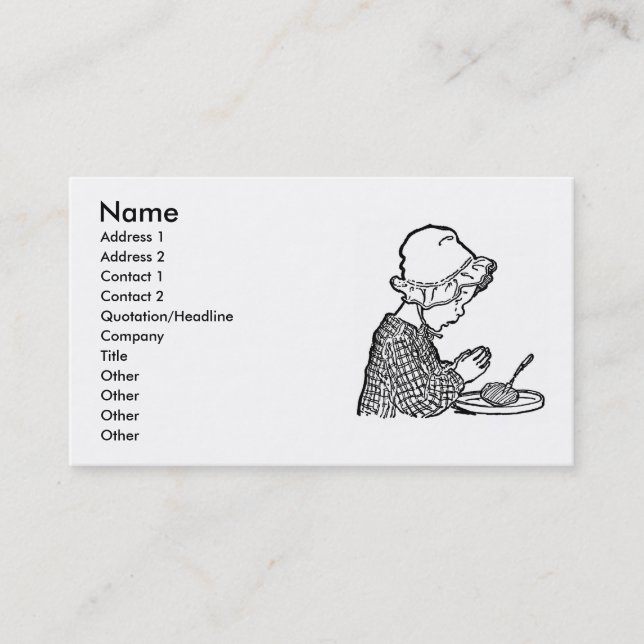 Prayer Business Card (Front)