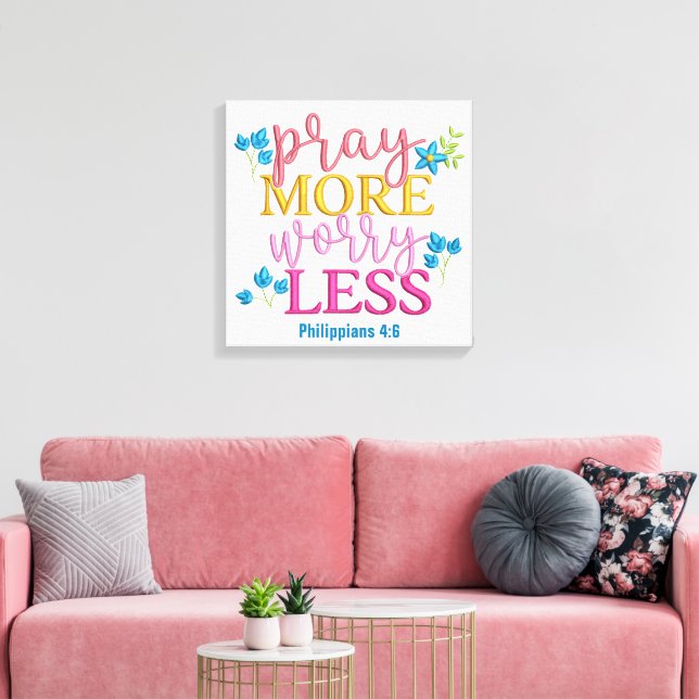 Prayer- Canvas (Gloss) Print (Insitu(LivingRoom))