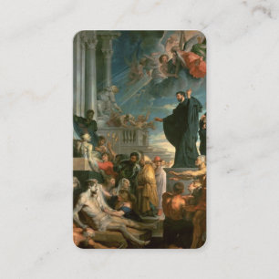 Prayer Card Funeral   Miracles St Francis Xavier
