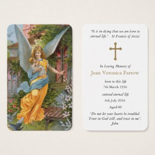 Prayer Cards   Angel Dear