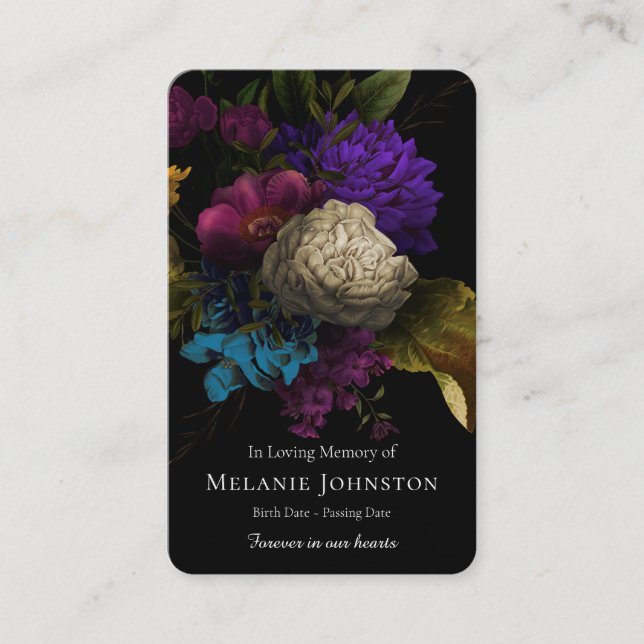 Prayer Cards | Cherished Florals Deluxe (Front)