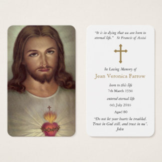 Prayer Cards | Devotion Sacred Heart Jesus