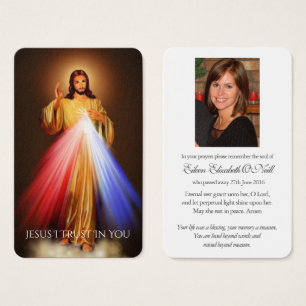 Prayer Cards Divine Mercy 010
