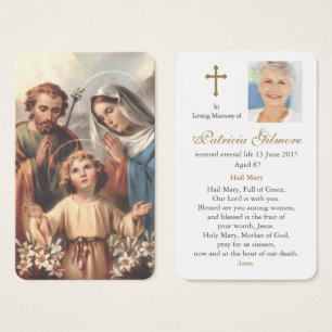 Prayer Cards   Holy Family 2