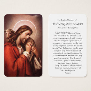Prayer Cards Jesus Good Shepherd 4
