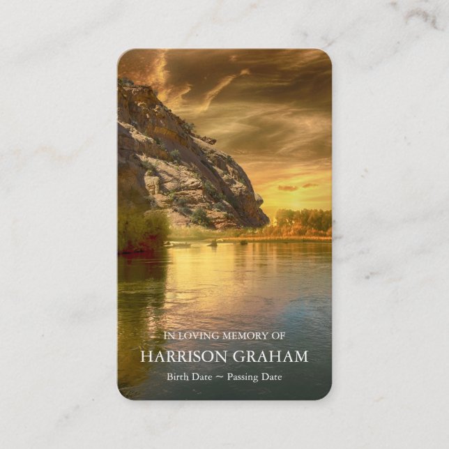 Prayer Cards | Lake Mountain Deluxe (Front)