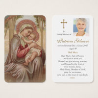 Prayer Cards | Mother Most Admirable