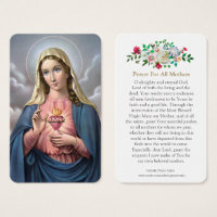 Prayer Cards | Sacred Heart 020