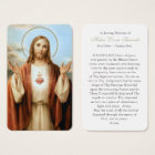 Prayer Cards | Sacred Heart Jesus 3