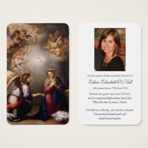 Prayer Cards The Annunciation