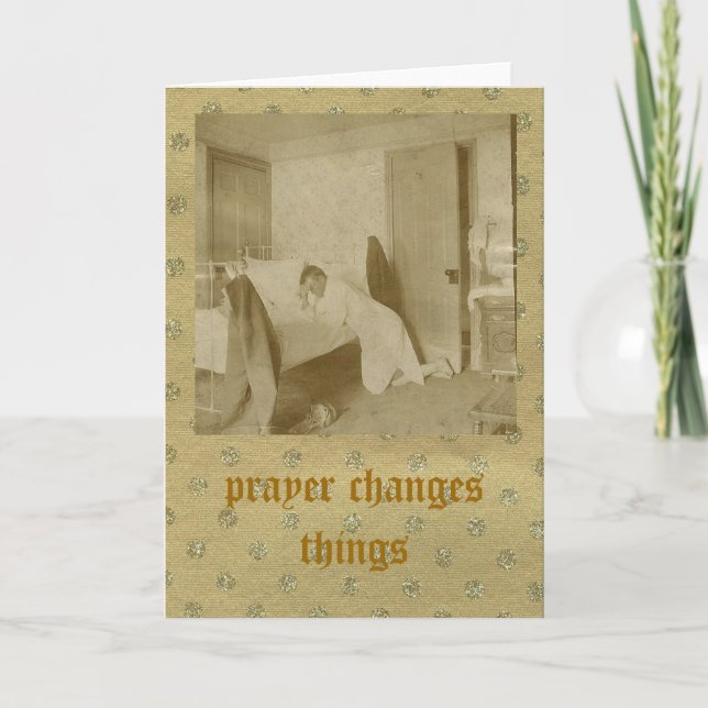 Prayer Changes Things Card (Front)