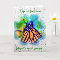 Prayer Encouragement Monarch Butterfly