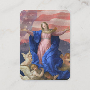 Prayer Entrusting the USA to Mary Immaculate Business Card