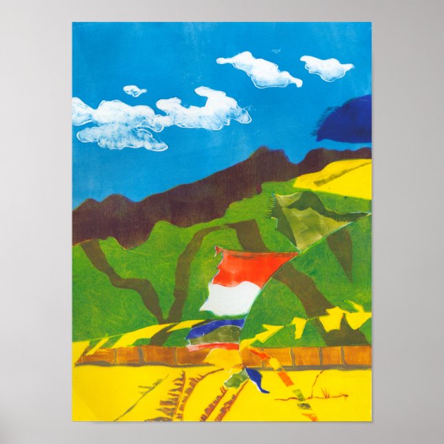 Prayer Flags II Poster (Front)