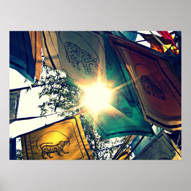 prayer flags poster (Front)