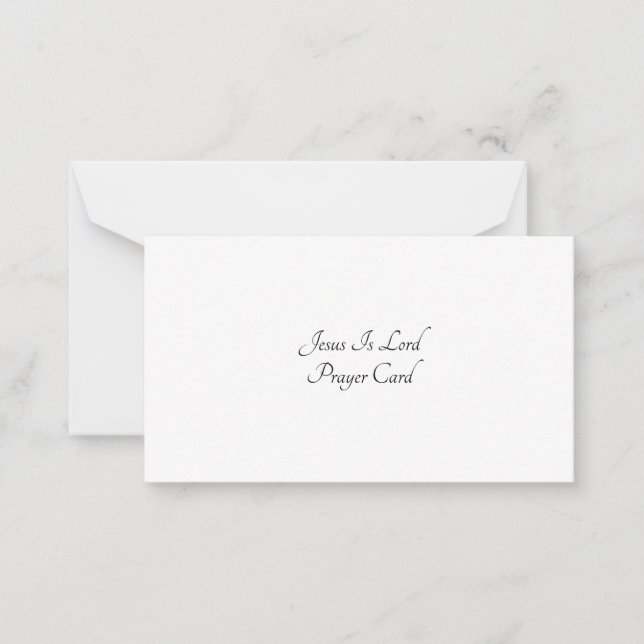 Prayer Flat Note Card (Front)