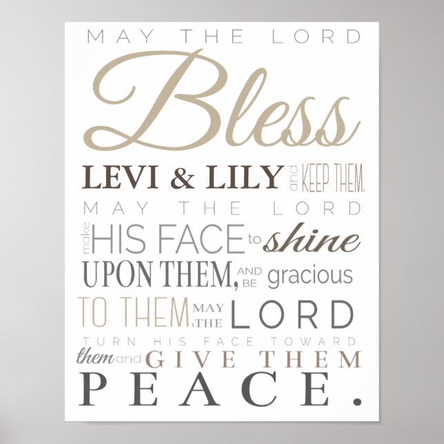 PRAYER FOR BABY TWINS POSTER (Front)