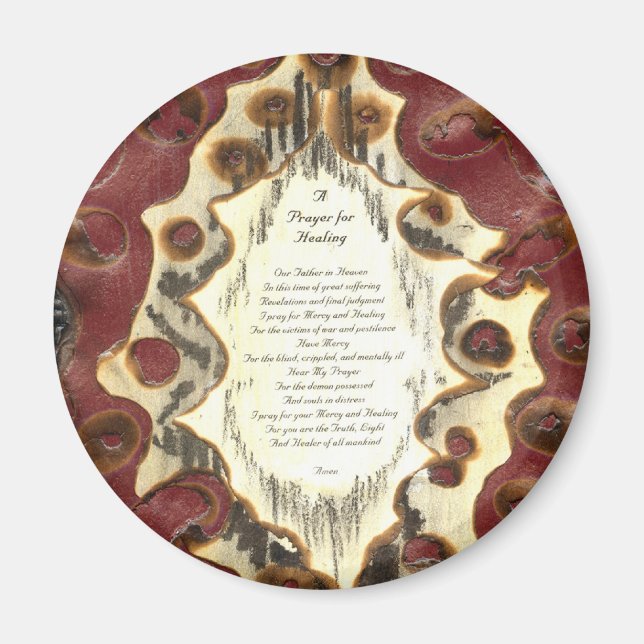Prayer for Healing Magnet (Front)