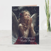 Prayer for Peace Greeting Card